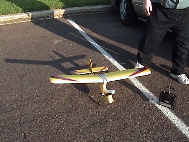 Model Airplane atSunset Park 4