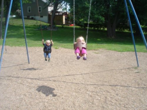 2009 Aug 9 Dawson & Becca on playground.jpg