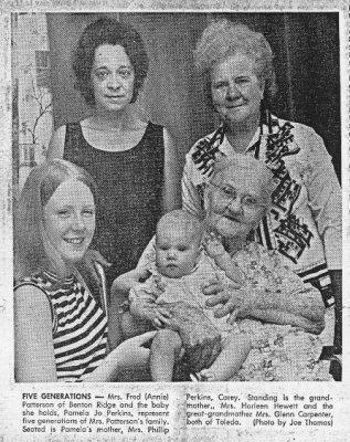 1972 Five Generations of Annie Patterson.jpg